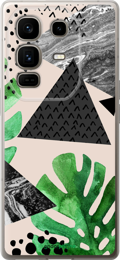 Силіконовий чехол Монстера для Infinix Note 50 Pro+ - 4304u-4041 изображение 