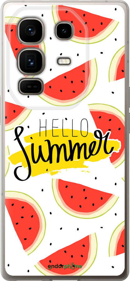 Силиконовый чехол Hello Summer для Infinix Note 50 Pro+ - 4356u-4041 изображение 