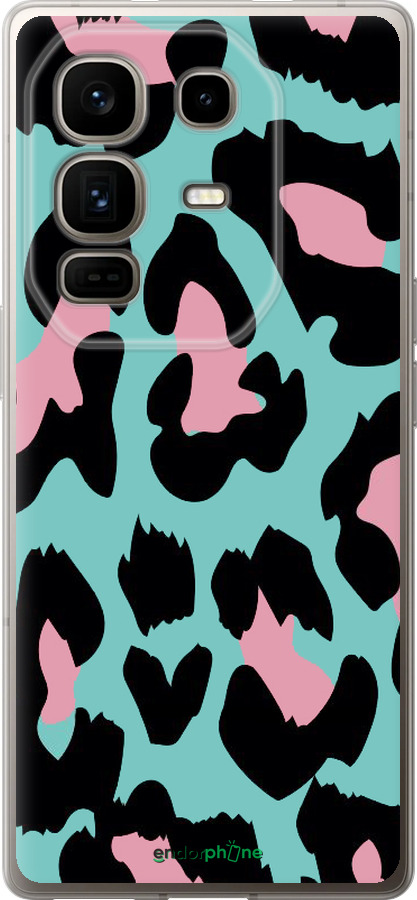 Силиконовый чехол Пятна для Infinix Note 50 Pro+ - 4357u-4041 изображение 