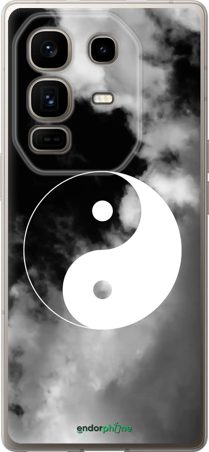 Силиконовый чехол Инь и Янь для Infinix Note 50 Pro+ - 4389u-4041 изображение 