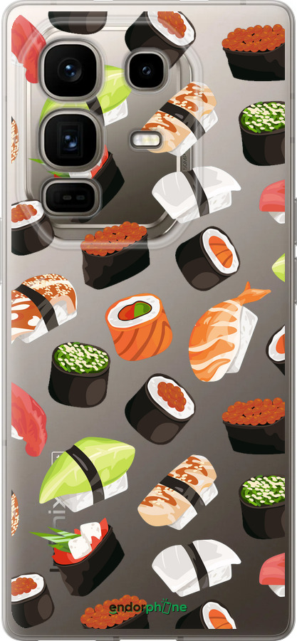 Силіконовий чехол Суші для Infinix Note 50 Pro+ - 4404u-4041 изображение 