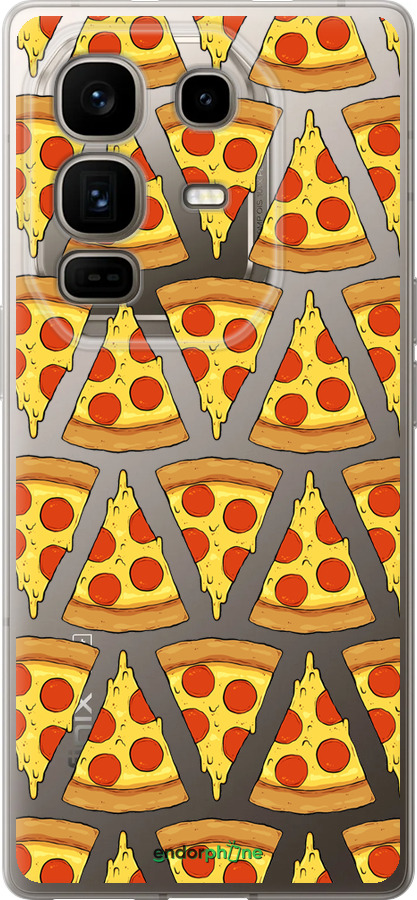 Силиконовый чехол Пицца для Infinix Note 50 Pro+ - 4408u-4041 изображение 