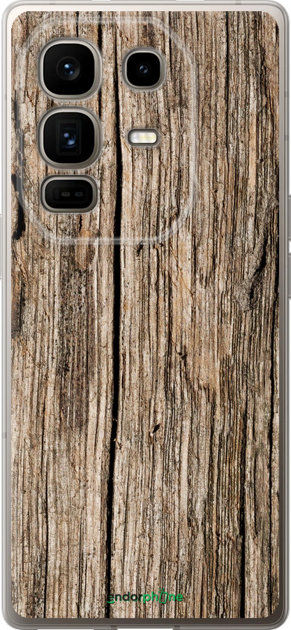 Силіконовий чехол Текстура дерева для Infinix Note 50 Pro+ - 4476u-4041 изображение 