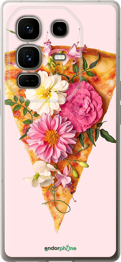 Силиконовый чехол pizza для Infinix Note 50 Pro+ - 4492u-4041 изображение 