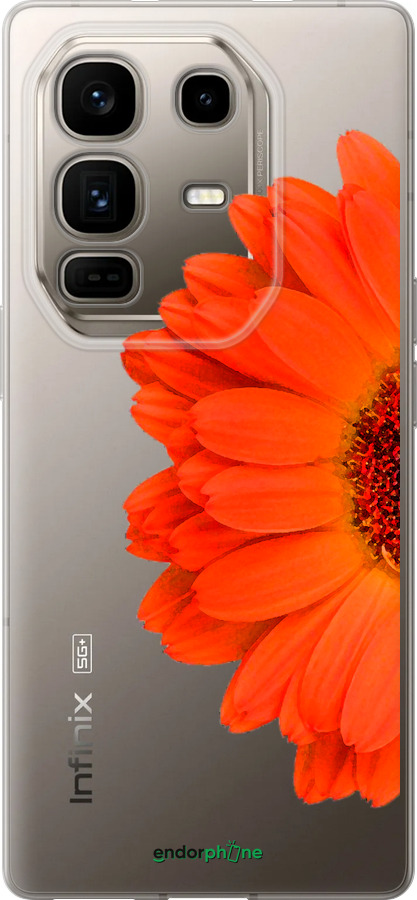 Силиконовый чехол Гербера 1 для Infinix Note 50 Pro+ - 4534u-4041 изображение 