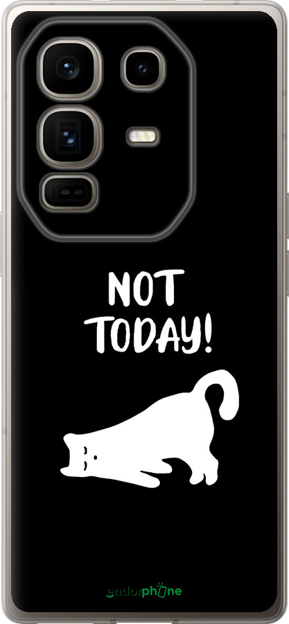 Силіконовий чехол Втомлений кіт для Infinix Note 50 Pro+ - 4535u-4041 изображение 