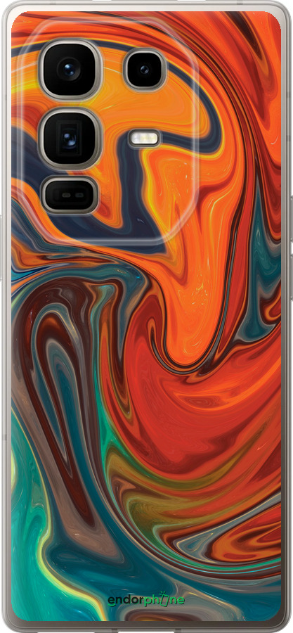 Силиконовый чехол Абстрактный фон для Infinix Note 50 Pro+ - 4547u-4041 изображение 