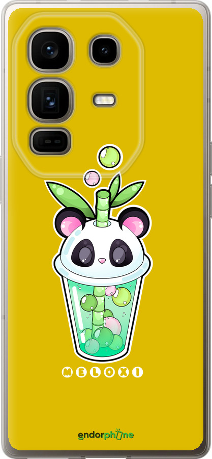 Силиконовый чехол Панда 1 для Infinix Note 50 Pro+ - 4558u-4041 изображение 