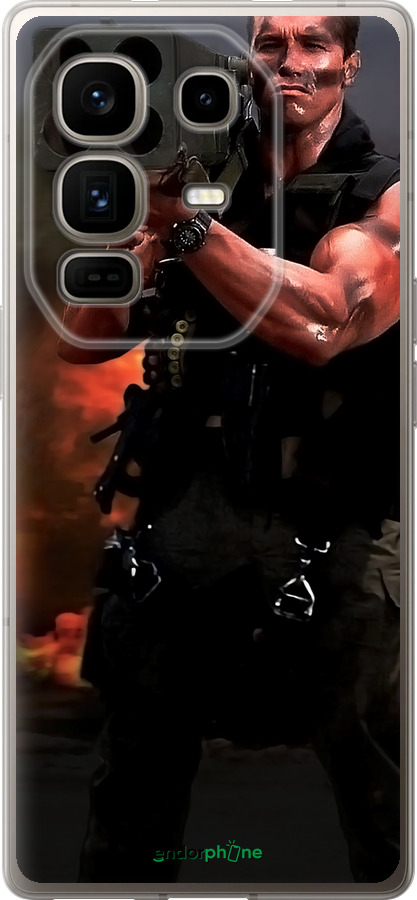 Силиконовый чехол Базука для Infinix Note 50 Pro+ - 4564u-4041 изображение 