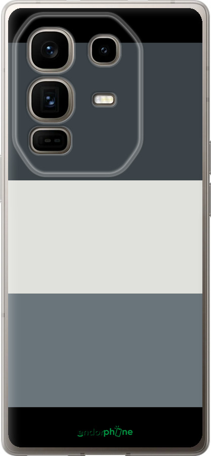 Силиконовый чехол Полосы для Infinix Note 50 Pro+ - 4588u-4041 изображение 