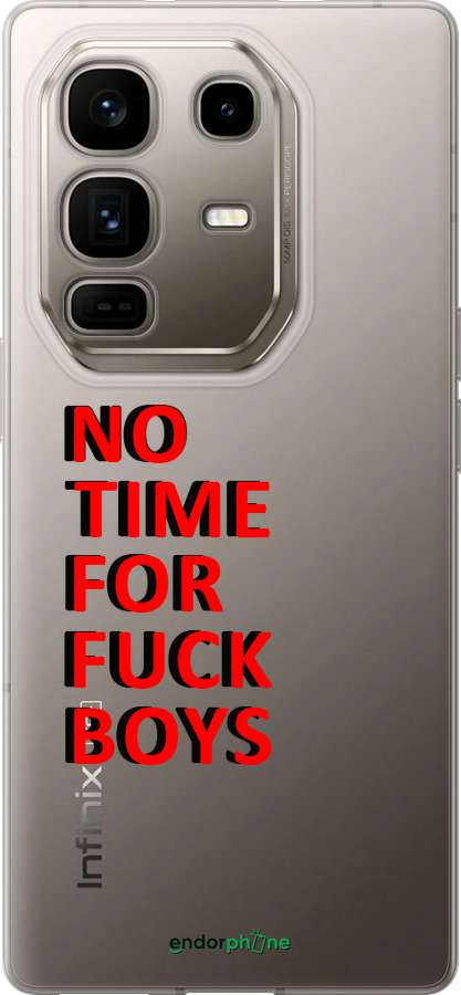 Силіконовий чехол Немає часу для Infinix Note 50 Pro+ - 4635u-4041 изображение 