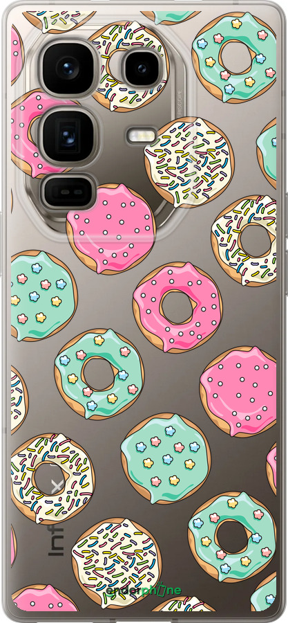 Силіконовий чехол Пончики 1 для Infinix Note 50 Pro+ - 4657u-4041 изображение 