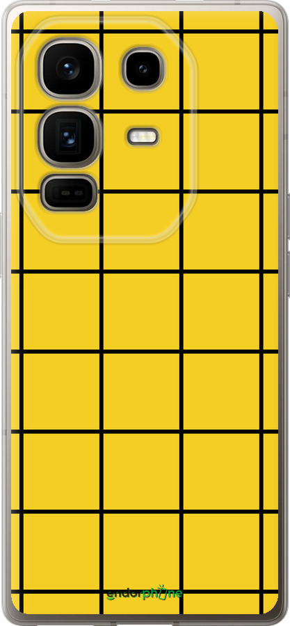 Силиконовый чехол Линии 1 для Infinix Note 50 Pro+ - 4732u-4041 изображение 