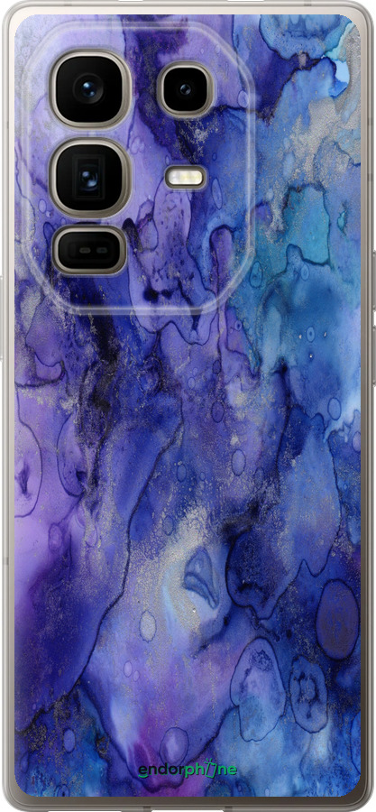 Силиконовый чехол Мрамор 7 для Infinix Note 50 Pro+ - 4802u-4041 изображение 