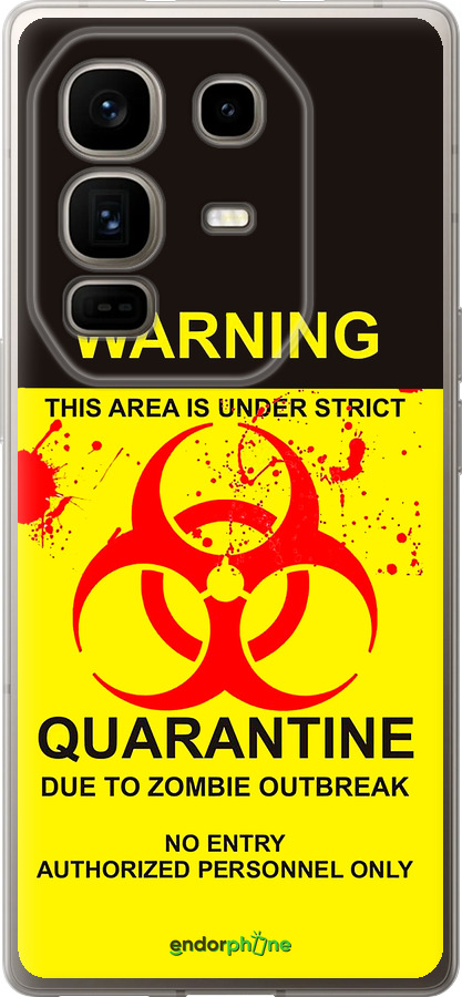 Силиконовый чехол Biohazard  9 для Infinix Note 50 Pro+ - 4825u-4041 изображение 