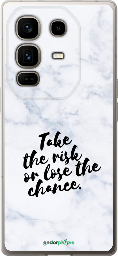 Силиконовый чехол Рискнуть или потерять шанс для Infinix Note 50 Pro+ - 4866u-4041 изображение 
