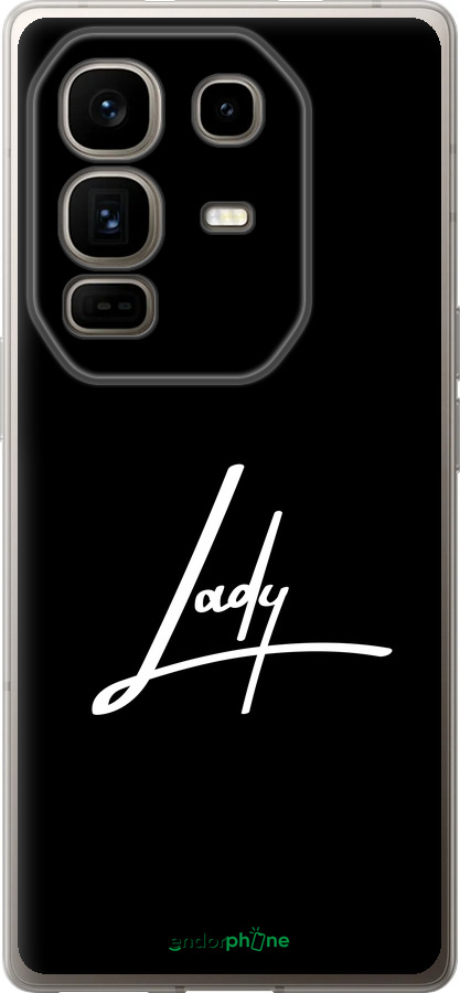 Силиконовый чехол Lady 2 для Infinix Note 50 Pro+ - 4867u-4041 изображение 