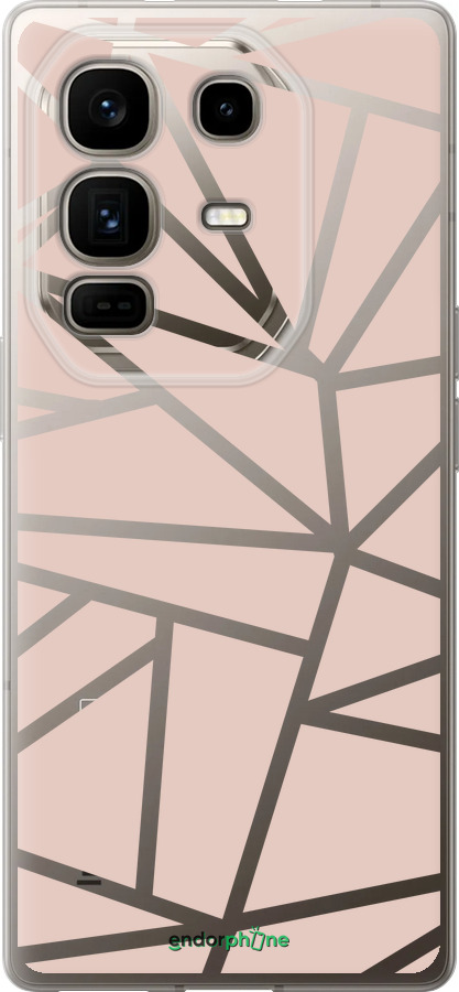 Силиконовый чехол Абстракция 2 для Infinix Note 50 Pro+ - 4872u-4041 изображение 