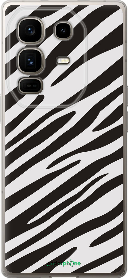 Силіконовий чехол Класична зебра для Infinix Note 50 Pro+ - 4874u-4041 изображение 