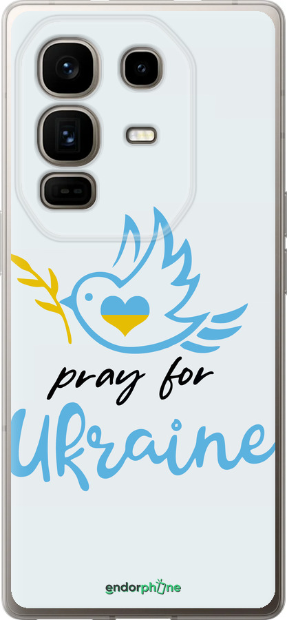 Силиконовый чехол Украина v2 для Infinix Note 50 Pro+ - 5230u-4041 изображение 