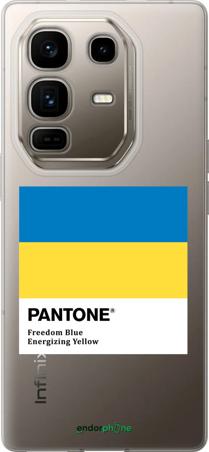 Силиконовый чехол Прапор Пантон для Infinix Note 50 Pro+ - 5275u-4041 изображение 