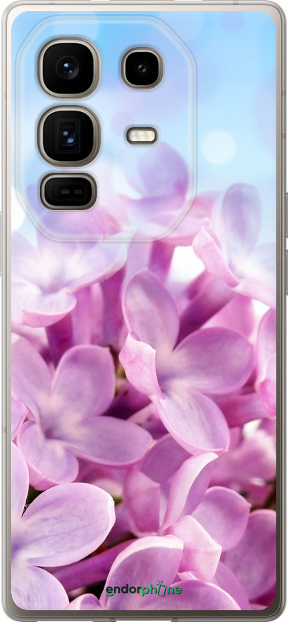 Силиконовый чехол Сирень для Infinix Note 50 Pro+ - 527u-4041 изображение 