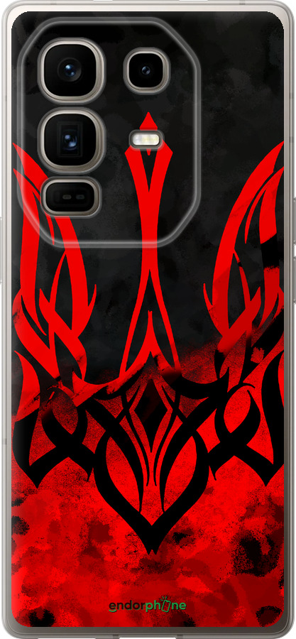 Силиконовый чехол Герб Украины v2 для Infinix Note 50 Pro+ - 5312u-4041 изображение 