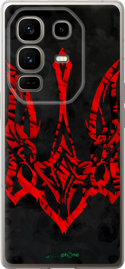 Силиконовый чехол Герб Украины v4 для Infinix Note 50 Pro+ - 5319u-4041 изображение 