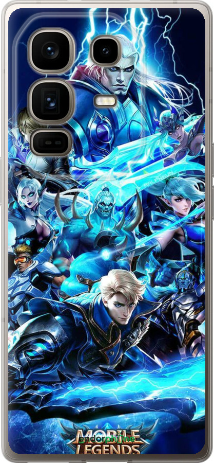 Силиконовый чехол № 5374 для Infinix Note 50 Pro+ - 5374u-4041 изображение 