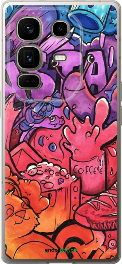 Силиконовый чехол № 5391 для Infinix Note 50 Pro+ - 5391u-4041 изображение 