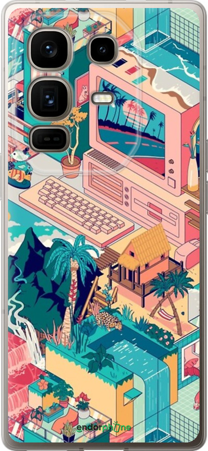 Силиконовый чехол № 5393 для Infinix Note 50 Pro+ - 5393u-4041 изображение 