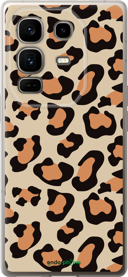Силиконовый чехол Пятна леопарда v2 для Infinix Note 50 Pro+ - 5496u-4041 изображение 