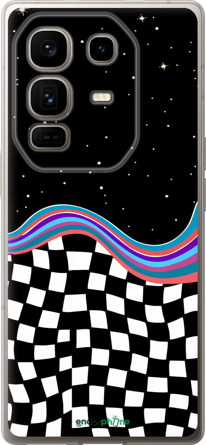 Силиконовый чехол Абстрактный космос для Infinix Note 50 Pro+ - 5512u-4041 изображение 