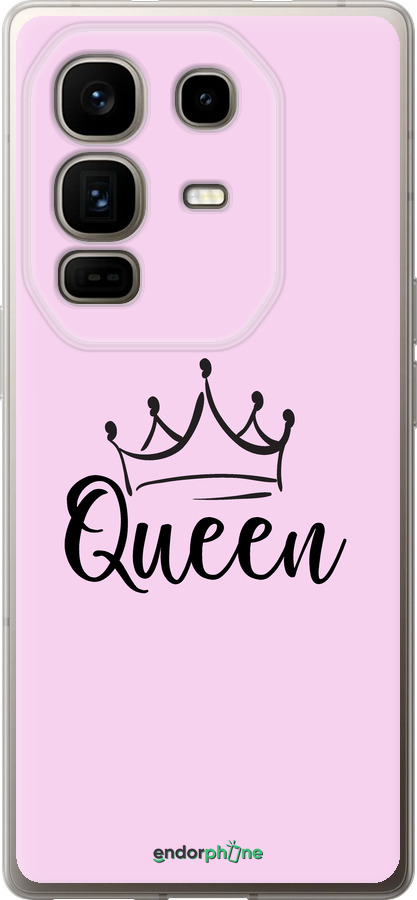 Силіконовий чехол Queen & King для неї для Infinix Note 50 Pro+ - 5520u-4041 изображение 