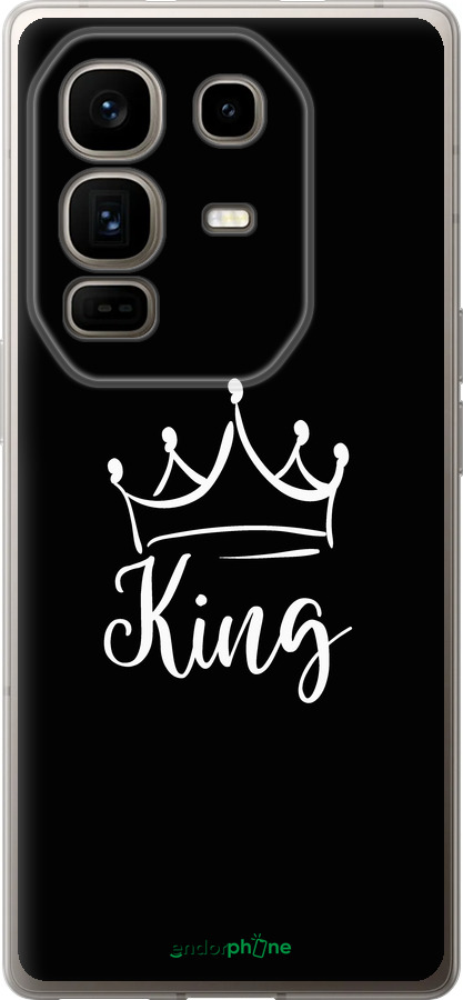 Силіконовий чехол Queen & King для нього для Infinix Note 50 Pro+ - 5521u-4041 изображение 