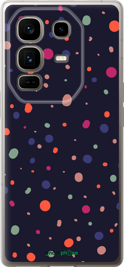 Силиконовый чехол Горошек v2 для Infinix Note 50 Pro+ - 5599u-4041 изображение 