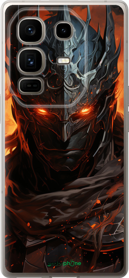 Силиконовый чехол Темный рыцарь для Infinix Note 50 Pro+ - 5650u-4041 изображение 