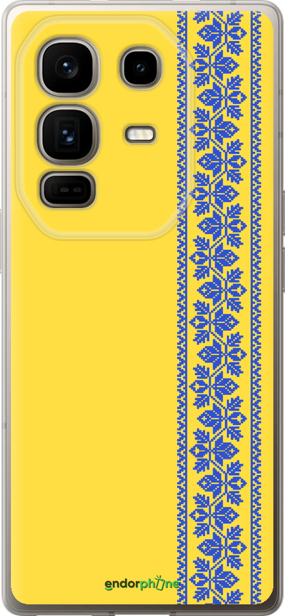 Силиконовый чехол Вышиванка 4 для Infinix Note 50 Pro+ - 569u-4041 изображение 