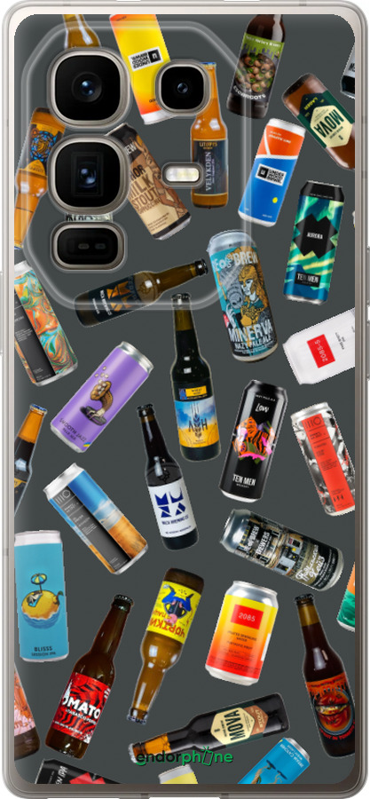 Силиконовый чехол Броварни для Infinix Note 50 Pro+ - 5879u-4041 изображение 