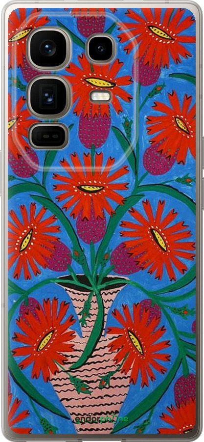 Силиконовый чехол Примаченко для Infinix Note 50 Pro+ - 5909u-4041 изображение 