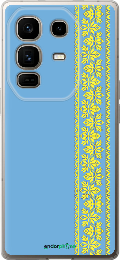 Силиконовый чехол Вышиванка 33 для Infinix Note 50 Pro+ - 602u-4041 изображение 