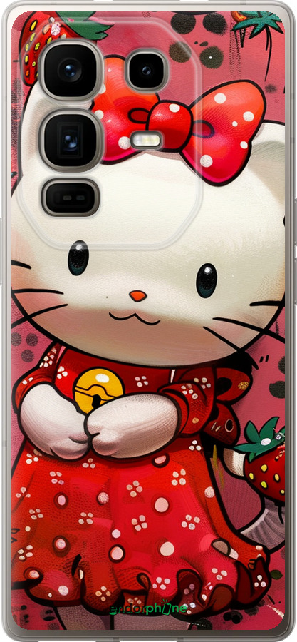 Силиконовый чехол hello kitty1 для Infinix Note 50 Pro+ - 6036u-4041 изображение 