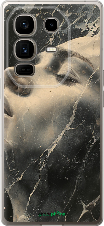Силиконовый чехол Мраморная женщина для Infinix Note 50 Pro+ - 6040u-4041 изображение 