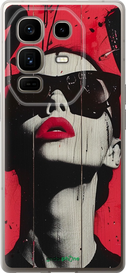 Силиконовый чехол XO Love v1 для Infinix Note 50 Pro+ - 6045u-4041 изображение 