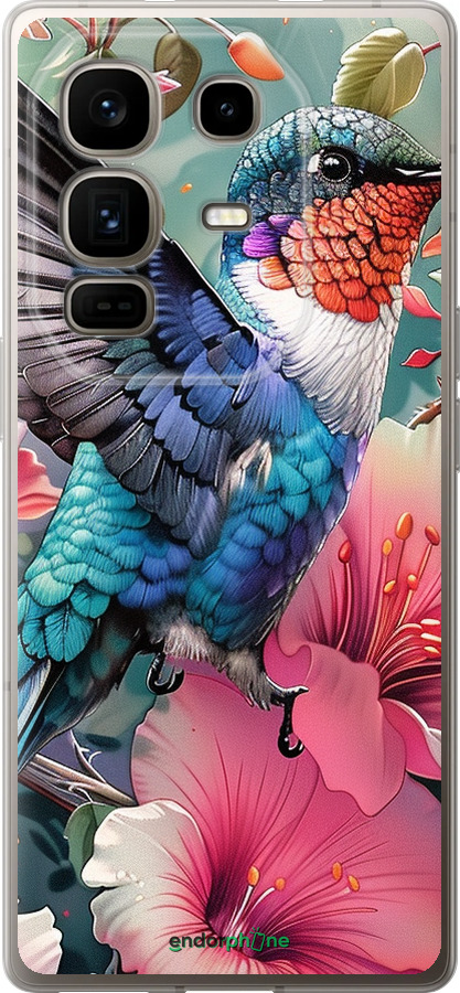 Силіконовий чехол Казкова колібрі для Infinix Note 50 Pro+ - 6051u-4041 изображение 