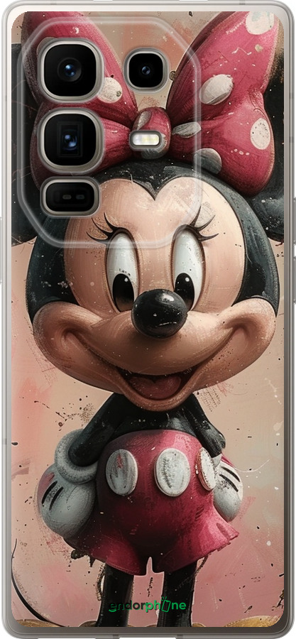 Силиконовый чехол Minnie Mouse для Infinix Note 50 Pro+ - 6054u-4041 изображение 