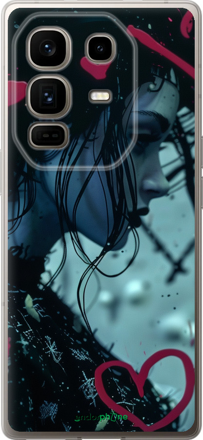 Силиконовый чехол XO Love v2 для Infinix Note 50 Pro+ - 6057u-4041 изображение 