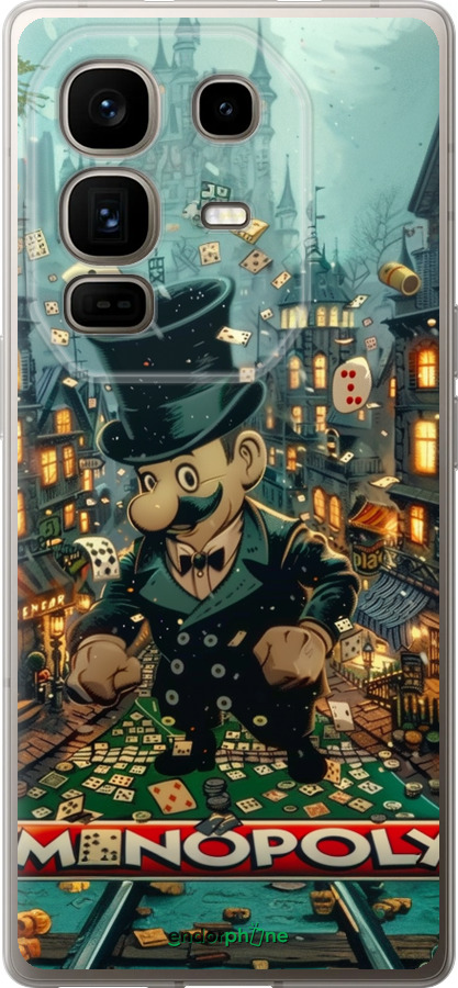 Силиконовый чехол Сказочный Monopoly для Infinix Note 50 Pro+ - 6086u-4041 изображение 