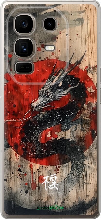 Силиконовый чехол Восточный дух для Infinix Note 50 Pro+ - 6100u-4041 изображение 