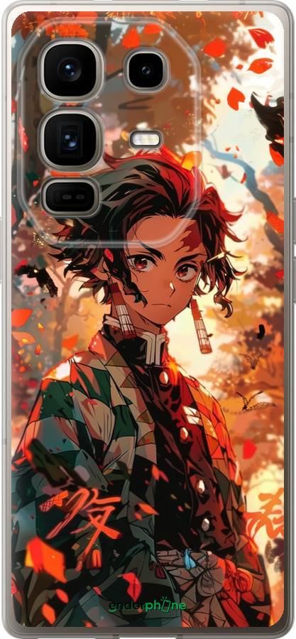Силіконовий чехол Tanjiro для Infinix Note 50 Pro+ - 6130u-4041 изображение 